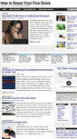 Mobile Screenshot of how-to-boost-your-fico-score.com